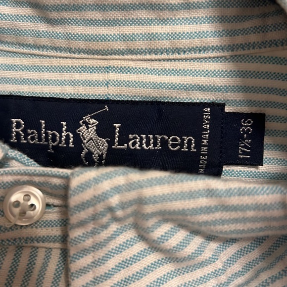 Ralph Lauren Polo Boue Striped Shirt - Picture 2 of 3